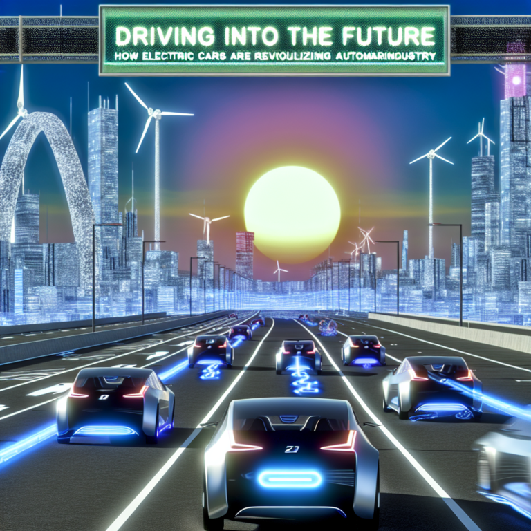 Driving into the Future: How Electric Cars are Revolutionizing the Automotive Industry