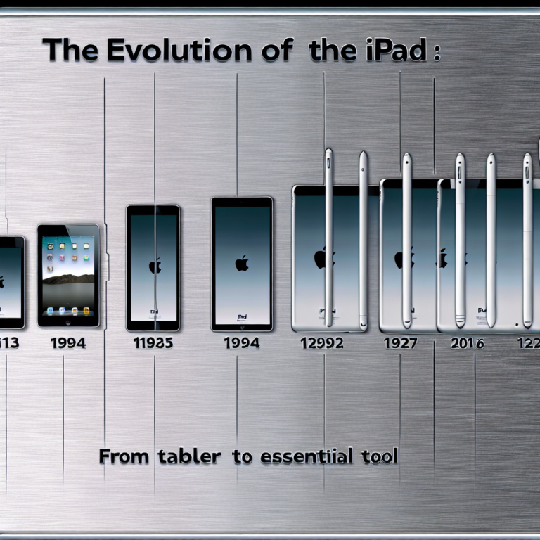 The Evolution of the iPad: From Tablet to Essential Tool