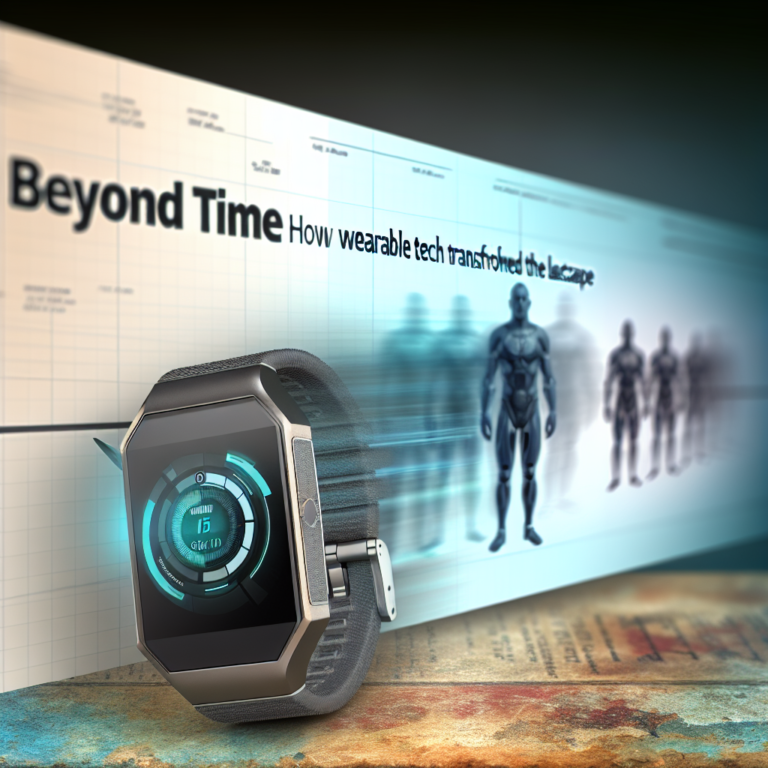 Beyond Time: How the Apple Watch Transformed the Wearable Tech Landscape