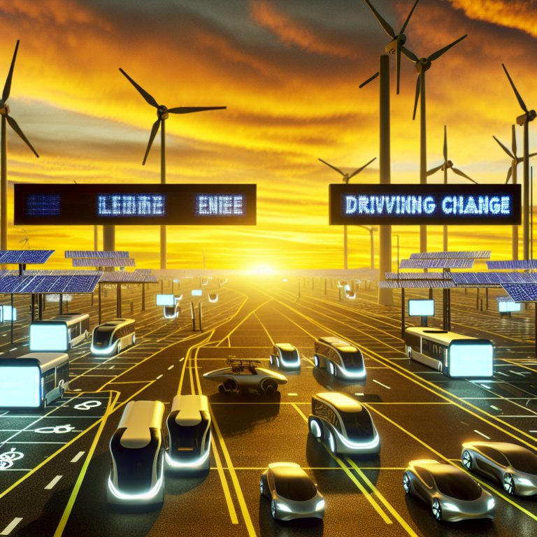 Driving Change: How Electric Vehicles Are Paving the Way for a Sustainable Future