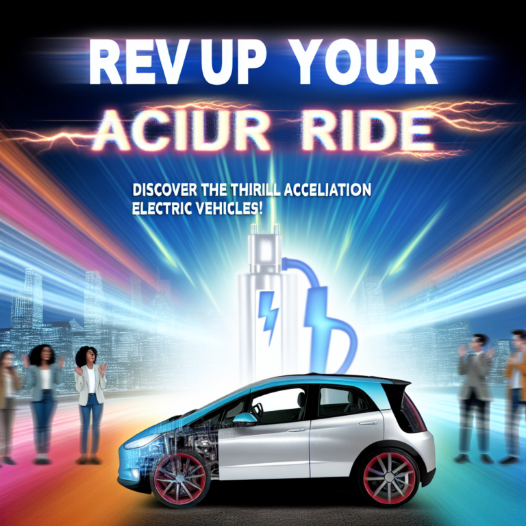 Rev Up Your Ride: Discover the Thrilling Acceleration of Electric Vehicles!