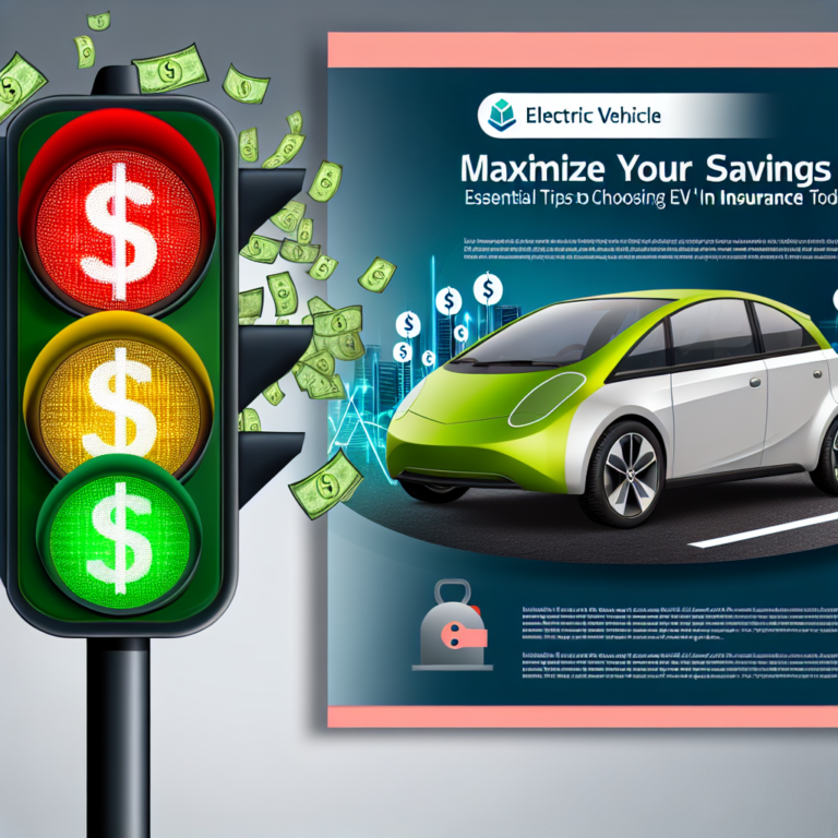 Maximize Your Savings: Essential Tips for Choosing EV Insurance Today