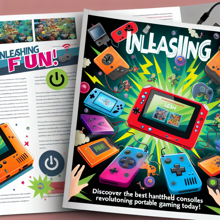 Unleashing Fun: Discover the Best Handheld Consoles Revolutionizing Portable Gaming Today!