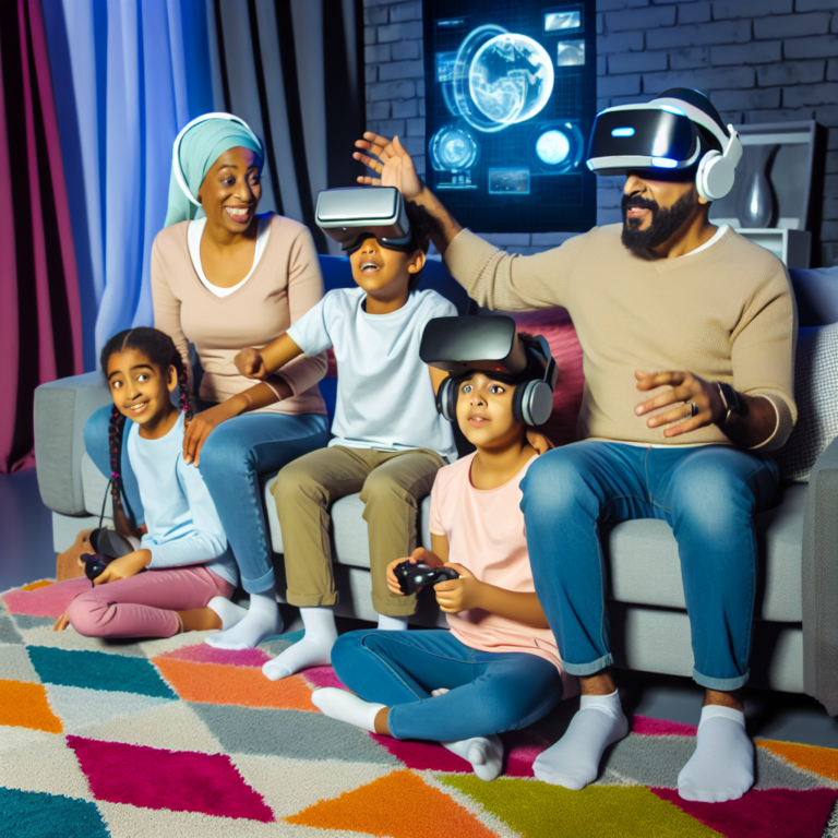 Unlocking New Realms: How Virtual Reality Is Reshaping Family Entertainment